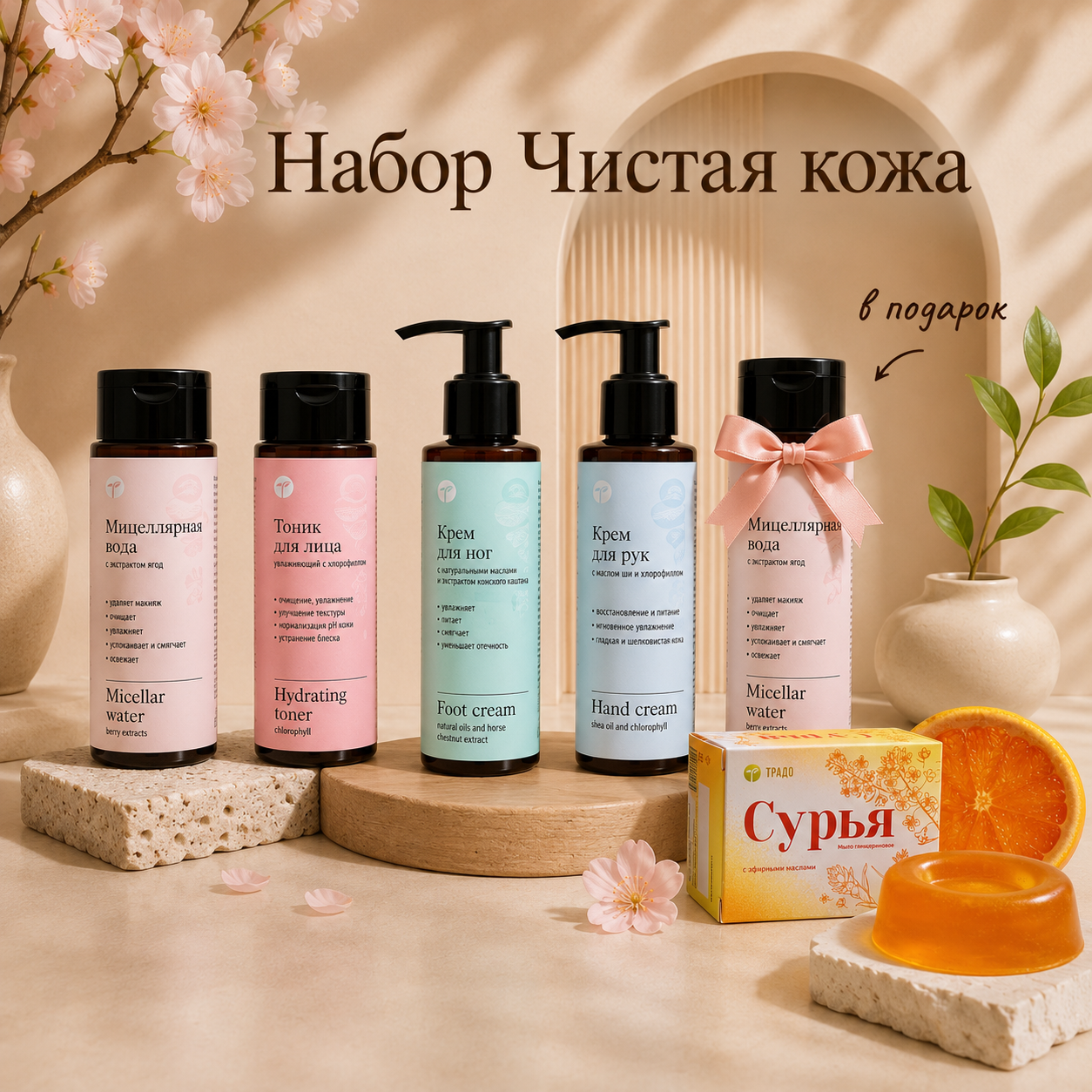 Набор "Чистая кожа"